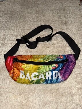 Multicolor Tropical Bacardi Waist Bag